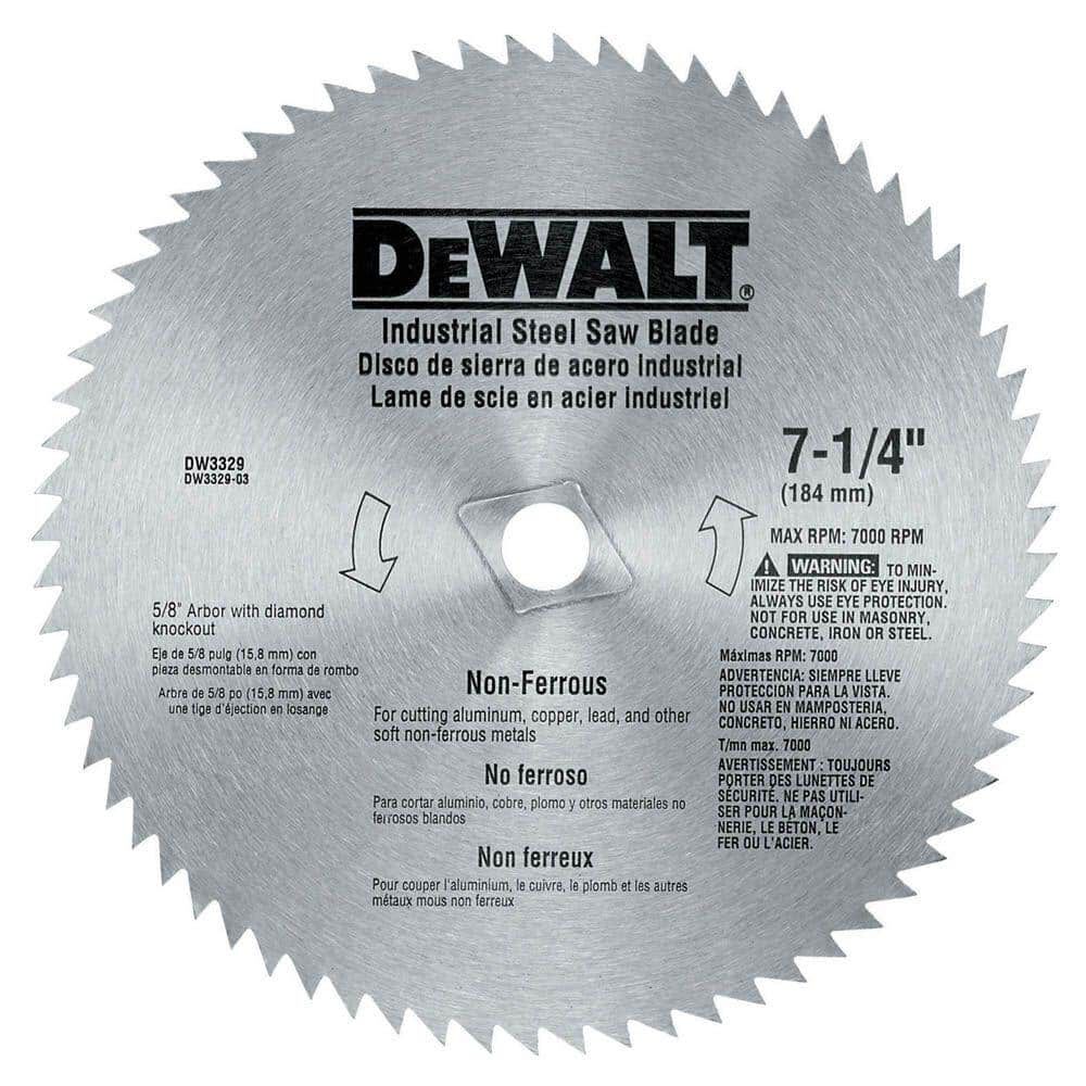 DeWalt DW3329 7-1/4 NON-FERROUS SAW BLD