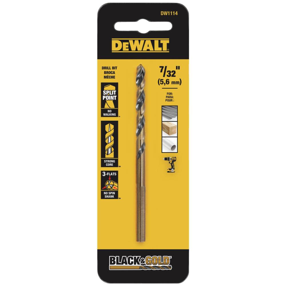 DeWalt DW1114 7/32IN  DRILL BIT
