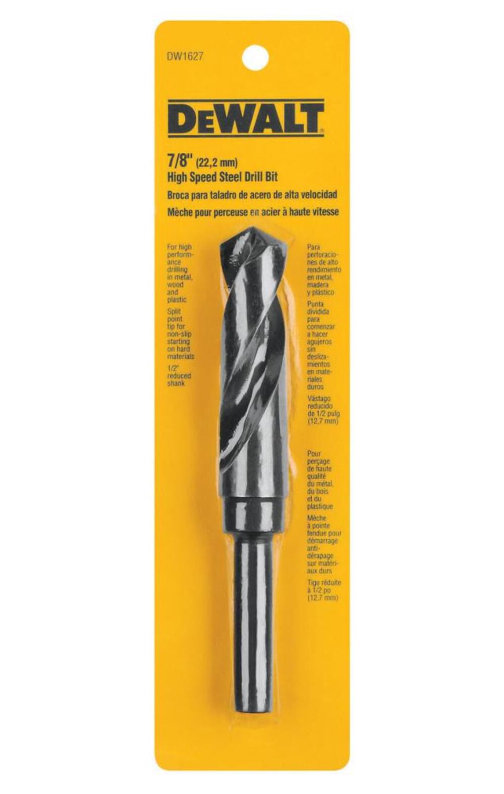 DeWalt DW1627 7/8 IN S&D DRILL BIT