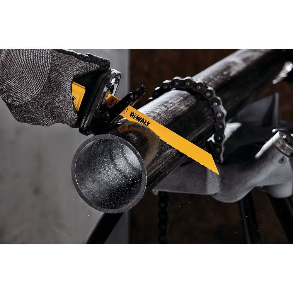 DeWalt DW4809 8IN 14TPI STGT BK BLD-5PK