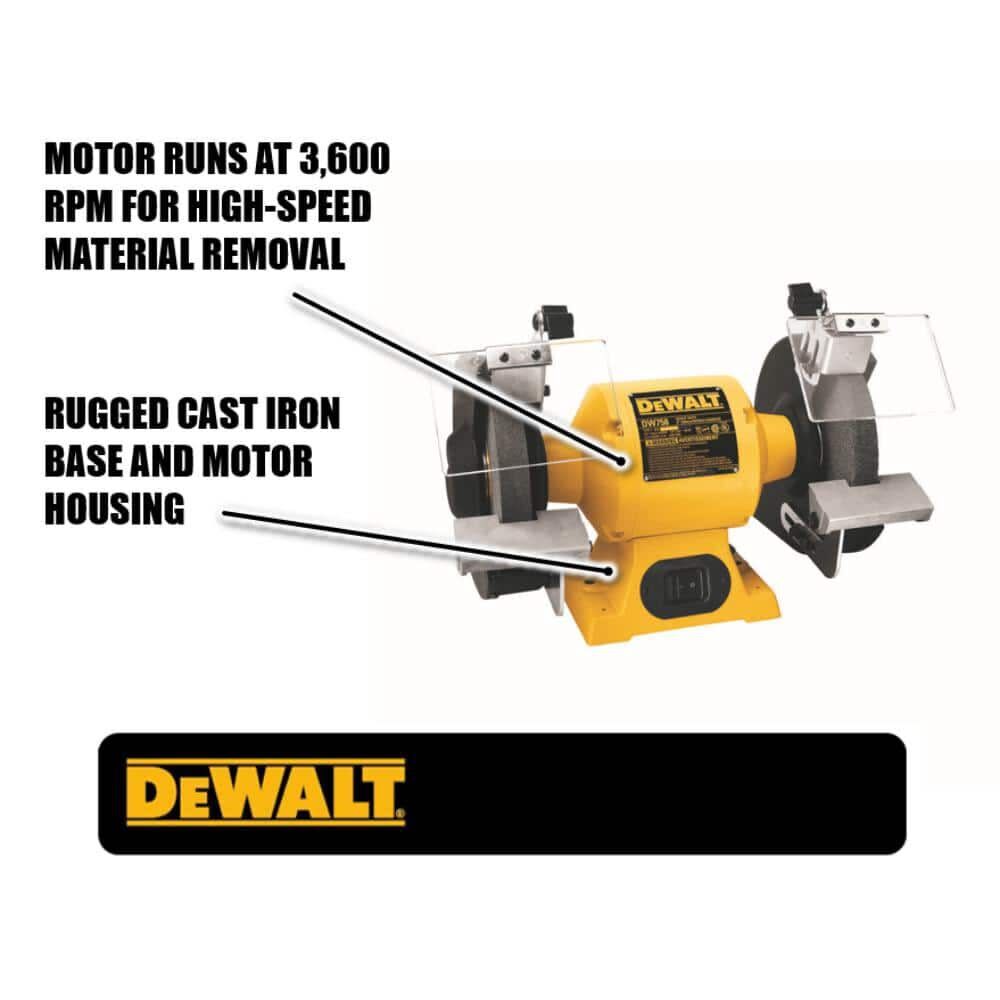 DeWalt DW758 8IN BENCH GRINDER ESMERIL DE BANCO 8