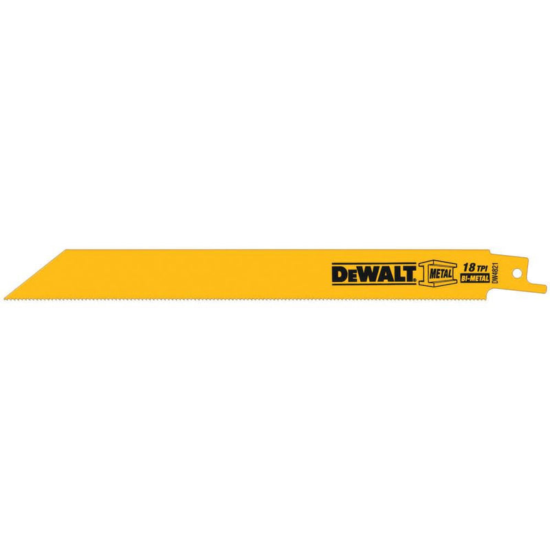 DeWalt DW4821B 8 18TPI RECIP SAWBLADE (BULK)
