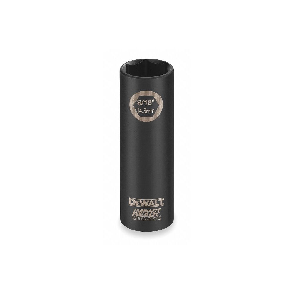 DeWalt DW22872 9/16 DEEP IMPACT READY SOCKET 1/2 DRIV