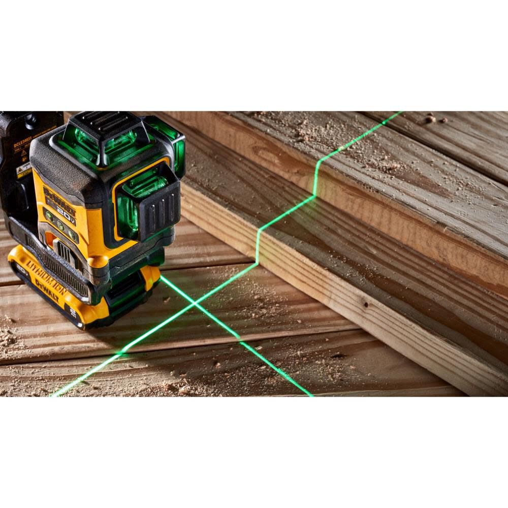 DeWalt DCLE34031B DEWALT 20V 3X360 GREEN LASER BARE