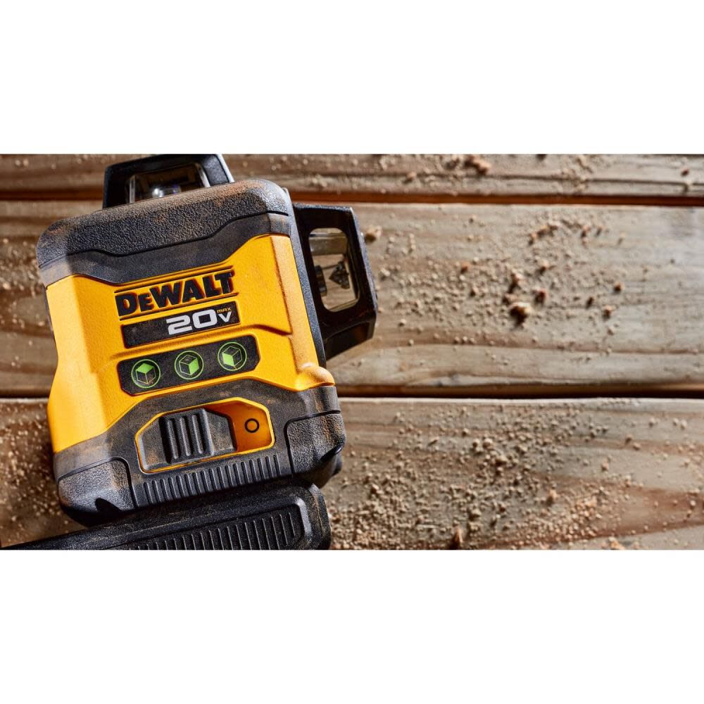 DeWalt DCLE34031D1 DEWALT 20V 3X360 GREEN LASER KIT