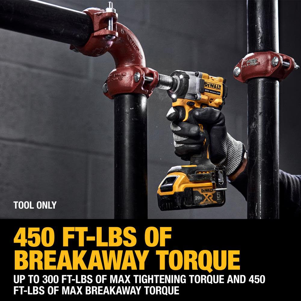 DeWalt DCF921B SHELL ATOMIC 20V MAX 1/2 IN COMPACT WREN