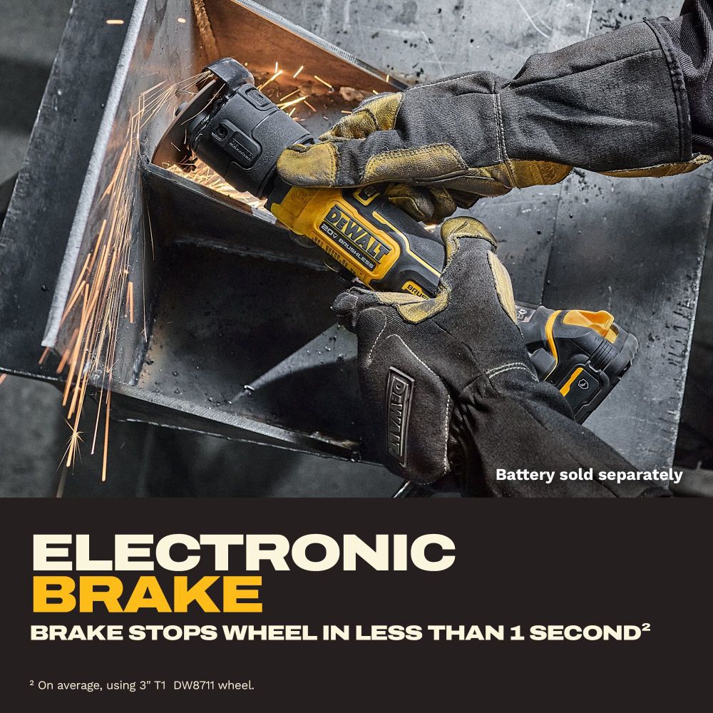 DeWalt DCG430B ATOMIC?20V MAX* 3 in. Cut-Off Tool (Tool Only)