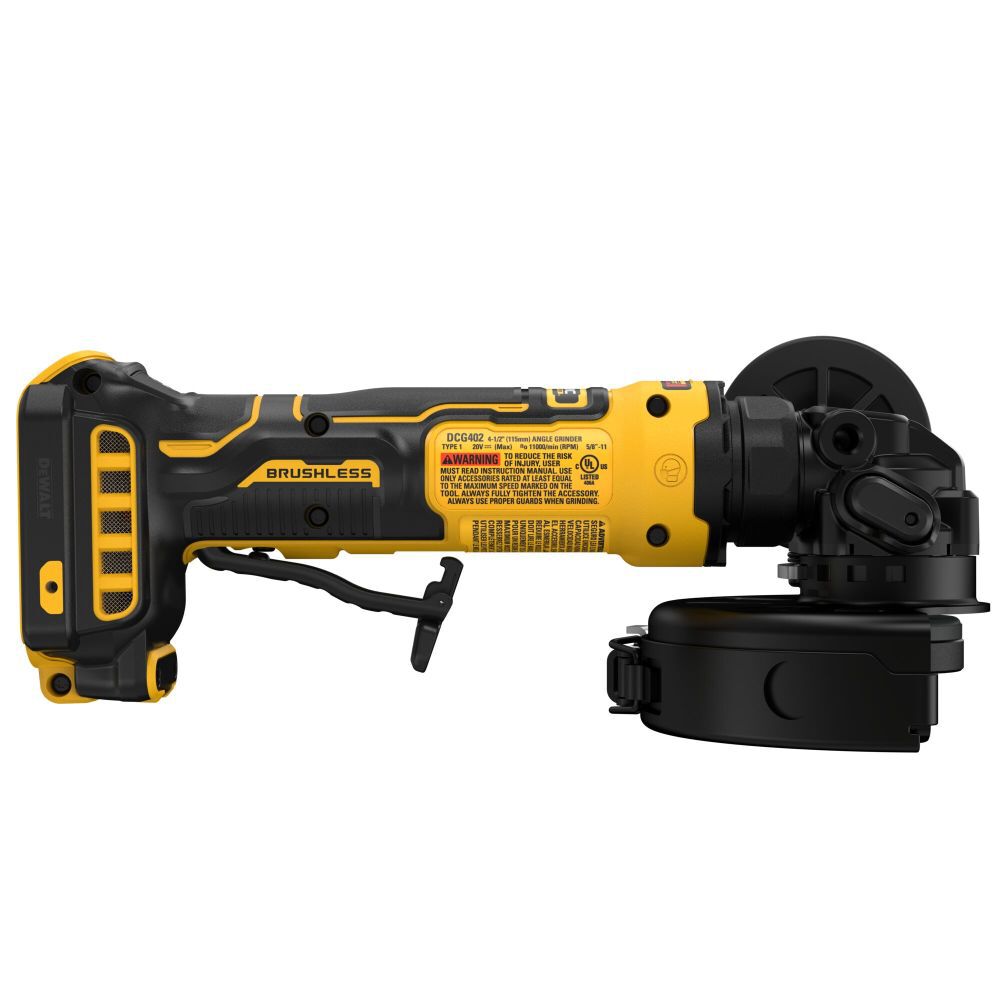 DeWalt DCG402B 20V XR BL 4.5IN ANGLE GRINDER - BARE