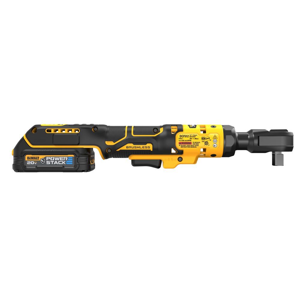 DeWalt DCF512GE1 20V MAX 1/2IN RATCHET KITTED - GE1