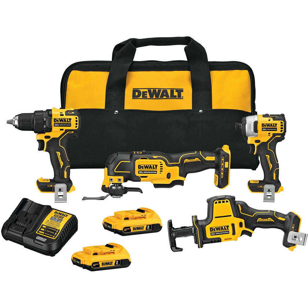 DeWalt DCK486D2 20V MAX BRUSHLESS 4-TOOL COMBO KIT