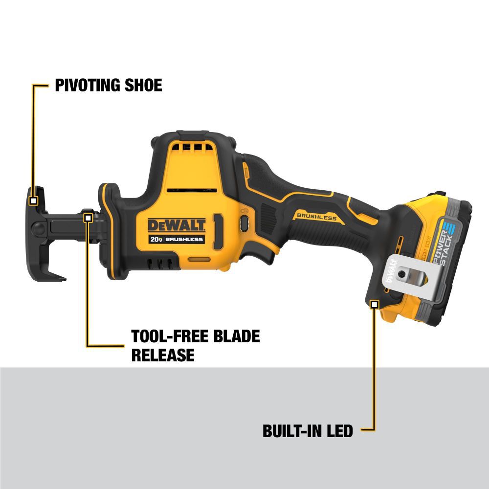 DeWalt DCS369E1 20V MAX ONE HANDED RECIP KIT