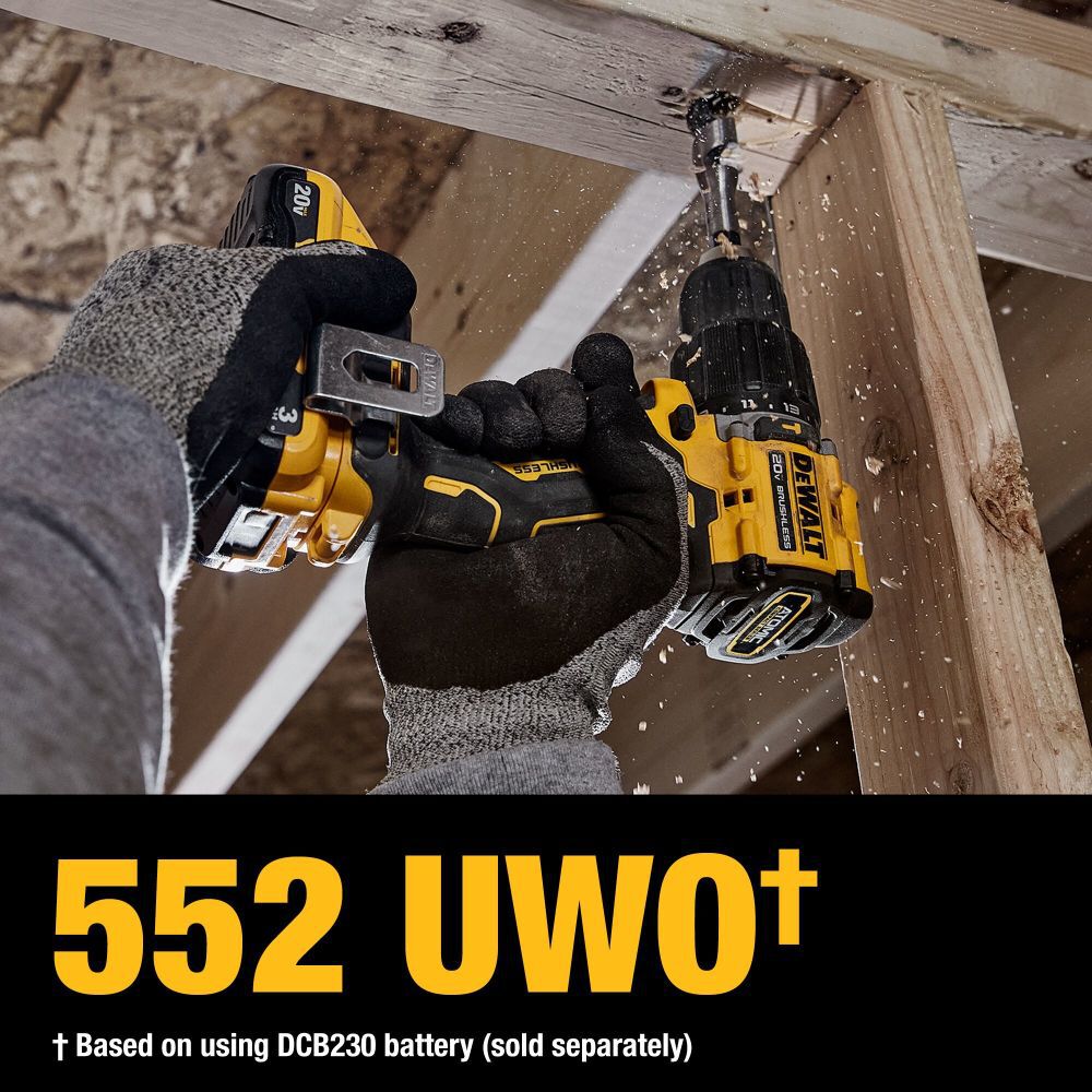 DeWalt DCD799B 20V MAX COMPACT HAMMER DRILL/DRIVER BARE