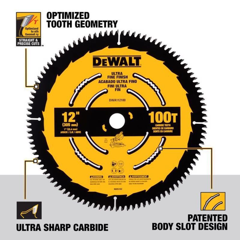 DeWalt DWA11040 DEWALT 10 IN 40T SAW BLADE