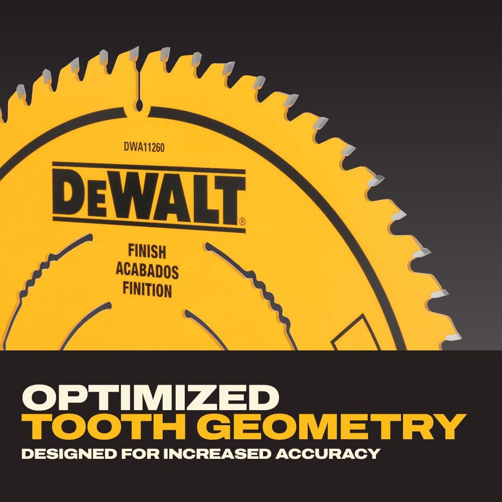 DeWalt DWA11260 DEWALT 12 IN 60T SAW BLADE
