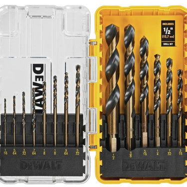DeWalt DWA1184 14PC Black&Gold set STC W/ 1/2 IN BIT