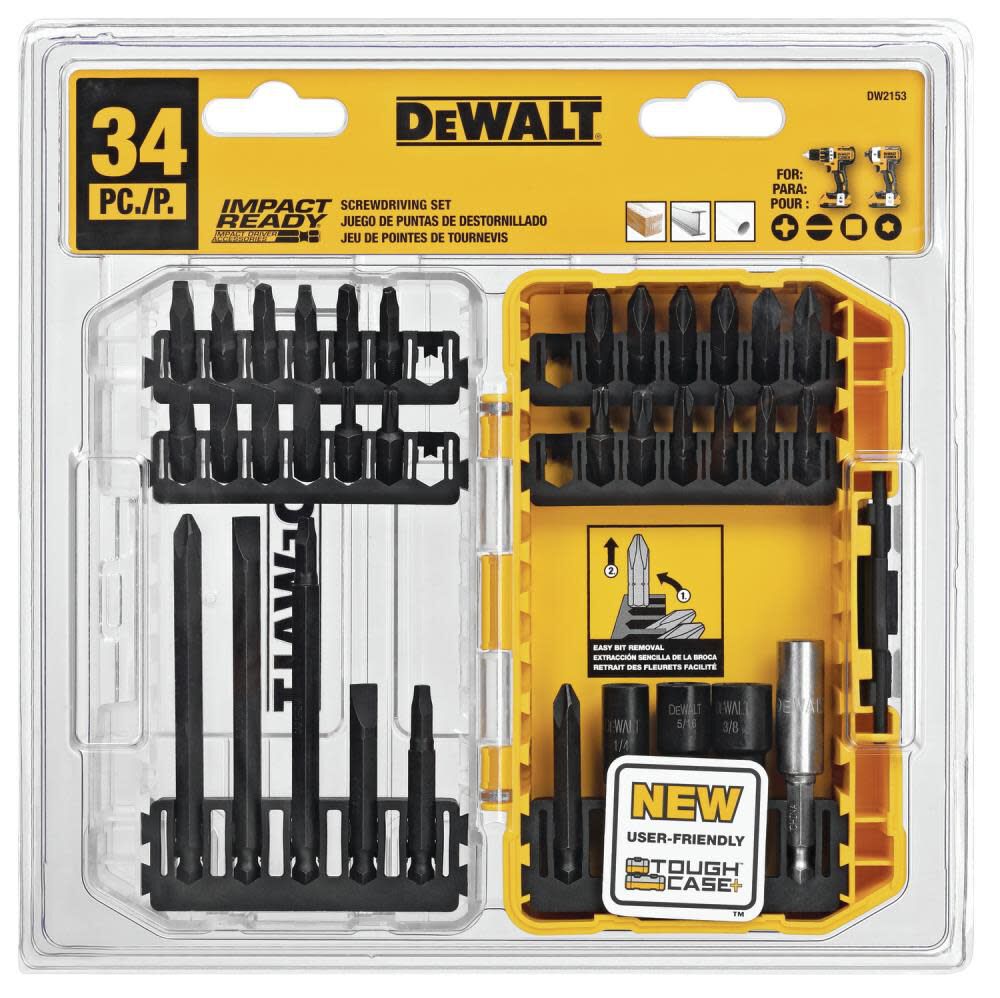 DeWalt DW2153 34PC Impact Ready STC