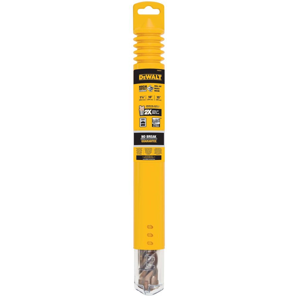 DeWalt DW5821 1-1/8 x 10 x 15 SDS MAX 4C ELITE