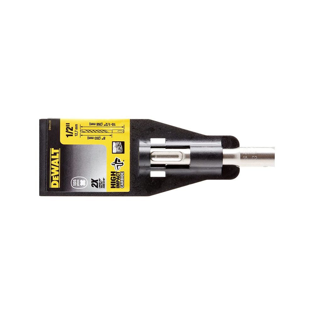 DeWalt DW5538 1/2 x 8 x 10-1/2 SDS+ 4C ELITE