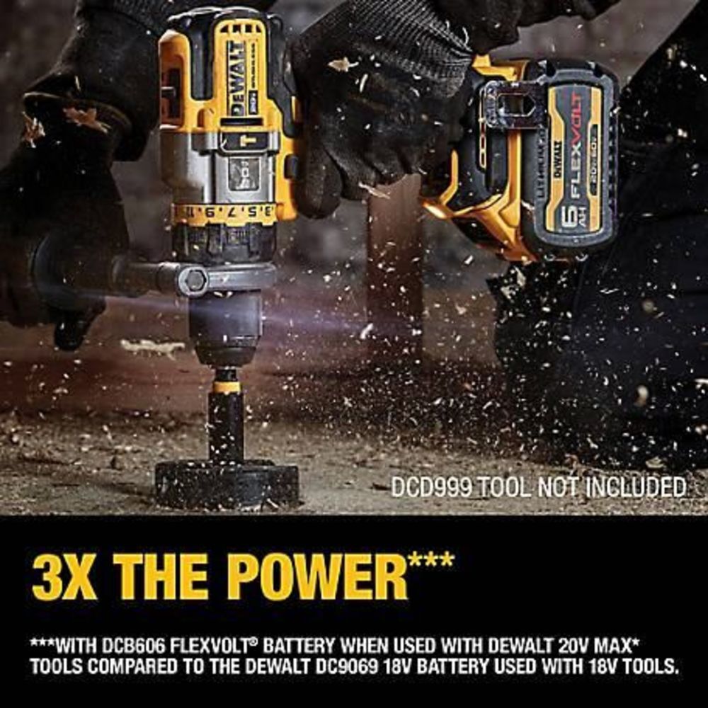 DeWalt DCB606-2 20/60V MAX FLEXVOLT 6.0AH 2-PACK KIT
