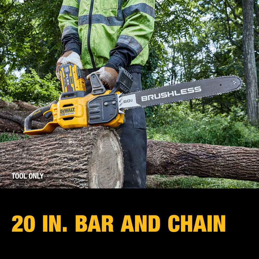 DeWalt DCCS677B DW 60V 20IN CHAINSAW BARE
