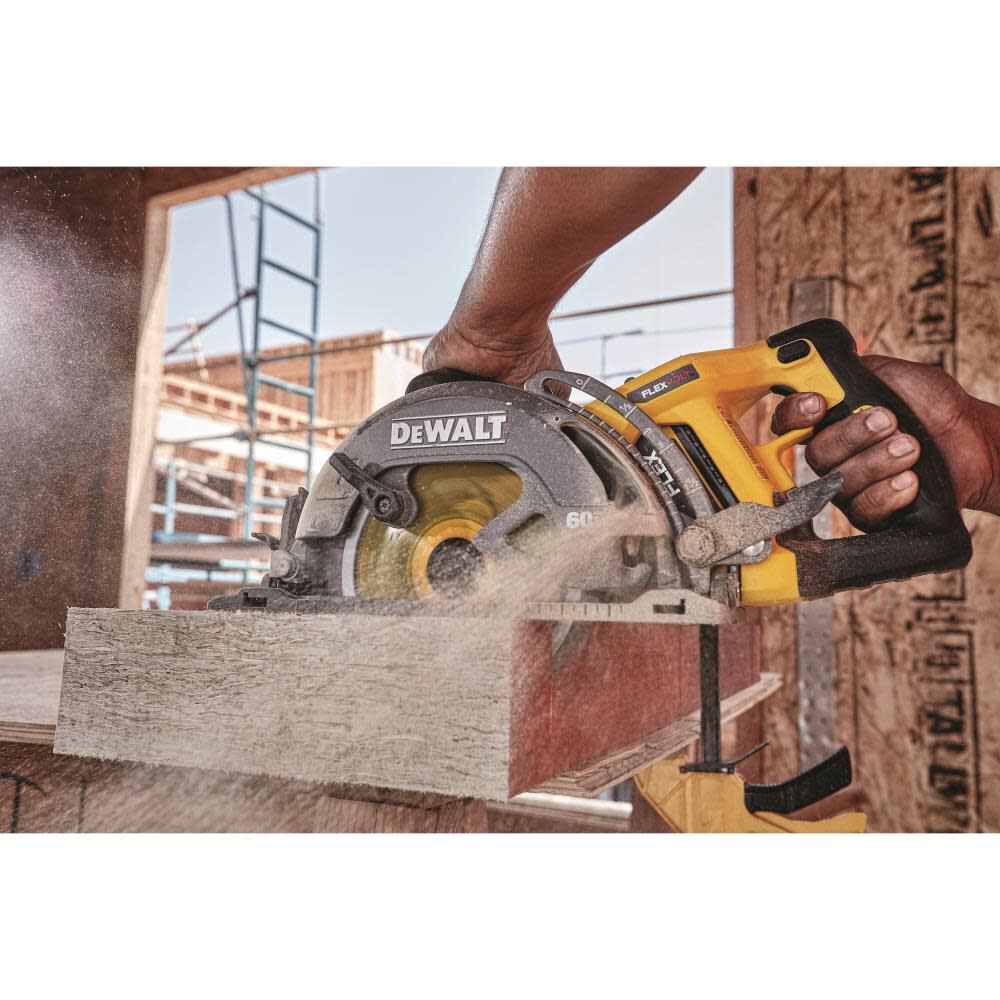 DeWalt DCS577X1 60V 7-1/4IN WORM DRIVE STYLE SAW KIT 9AH