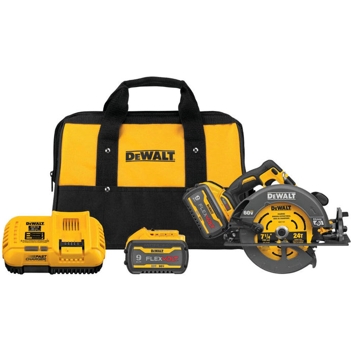 DeWalt DCS578X2 60V MAX 7-1/4 BRUSHLESS CIRC SAW K