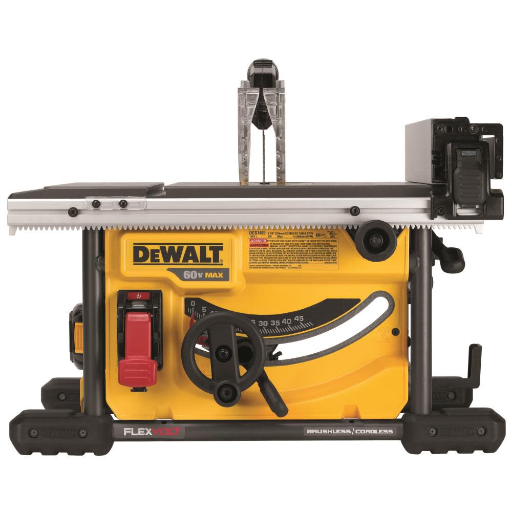 DeWalt DCS7485T1 60V MAX TABLE SAW W/BATTERY & CHARGER