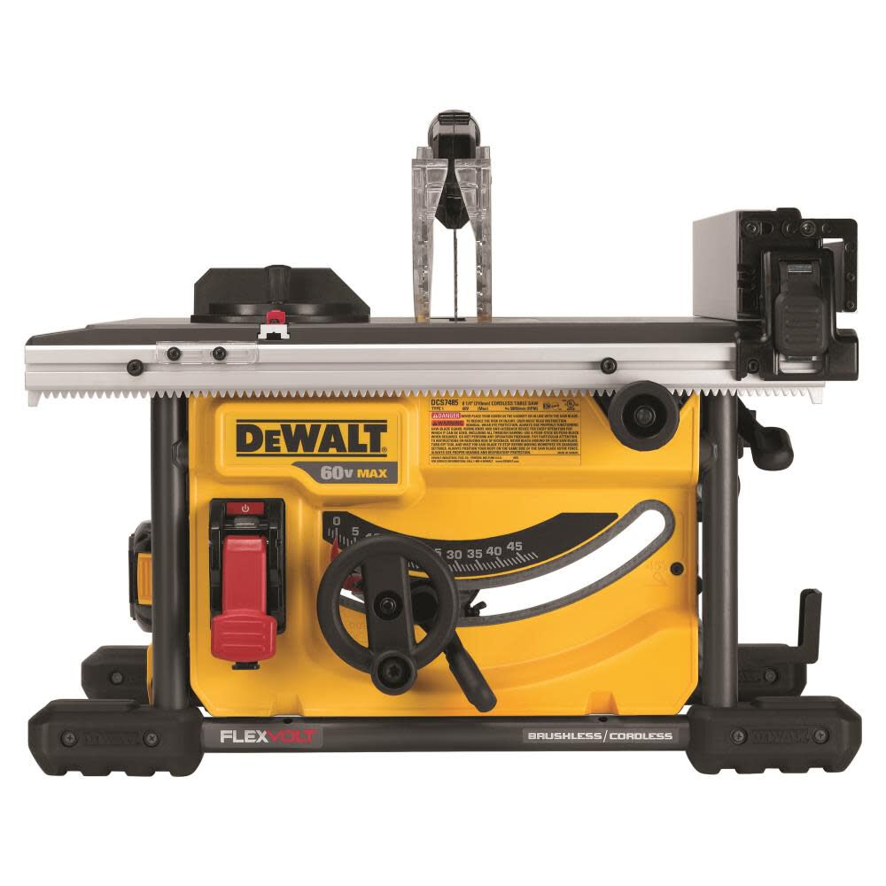 DeWalt DCS7485T1 60V MAX TABLE SAW W/BATTERY & CHARGER