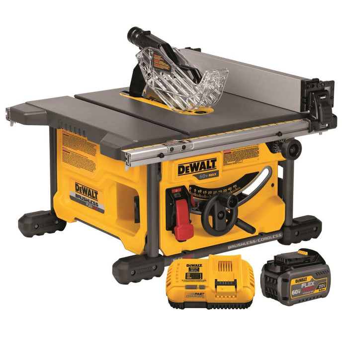 DeWalt DCS7485T1 60V MAX TABLE SAW W/BATTERY & CHARGER