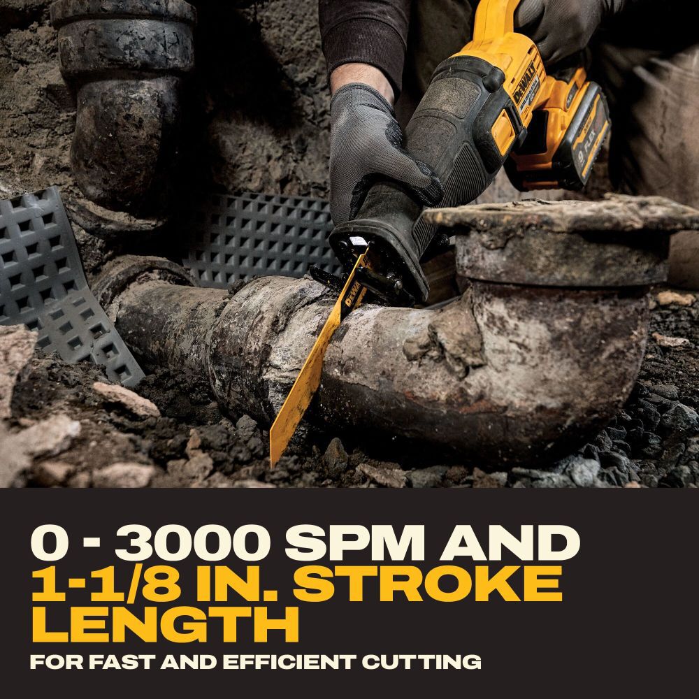 DeWalt DCS301X1 SHELL 60V MAX BRUSHLESS RECIP SAW TC (K