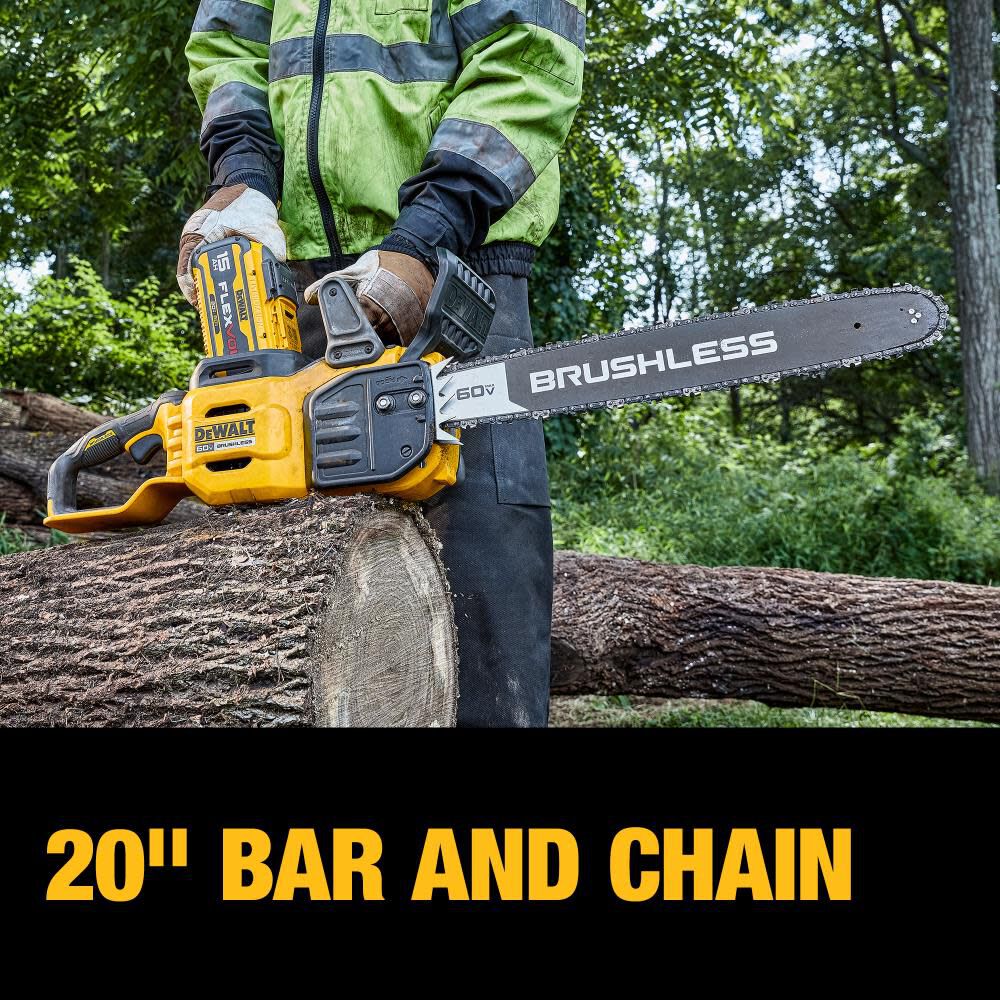 DeWalt DCCS677Z1 DW 60V GEN2 20IN CHAINSAW W/ 5AH