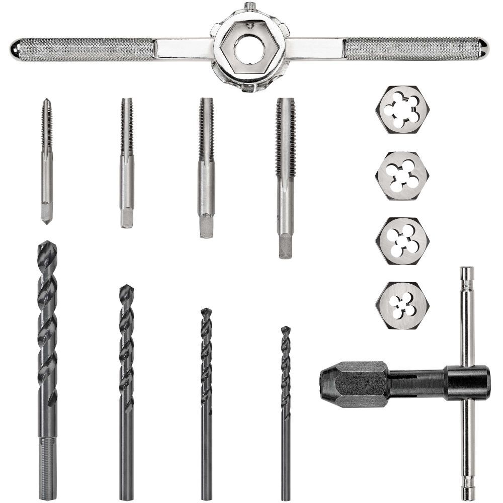 DeWalt DWA1452 14PC FRAC TAP & LG HEXAGON DIE SET