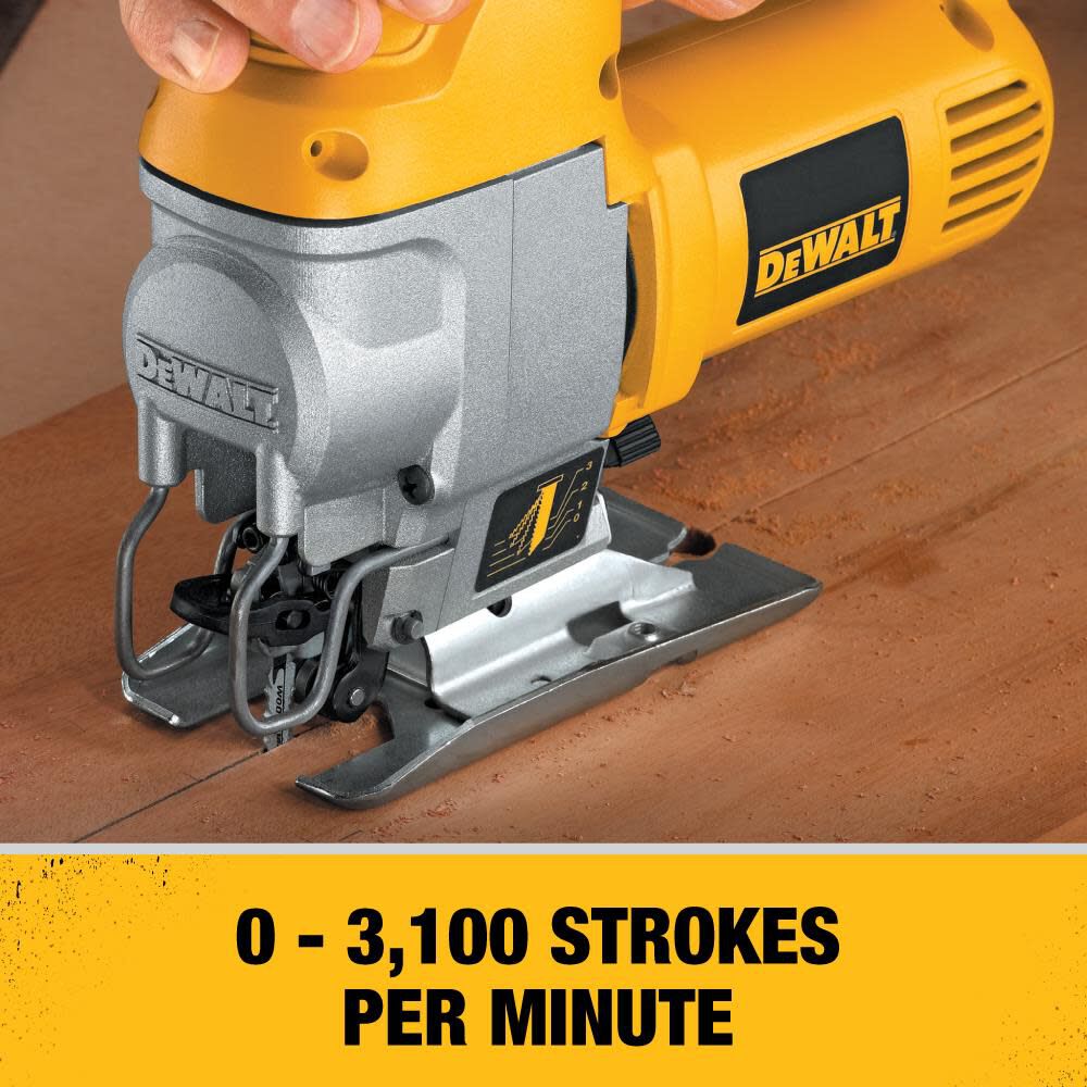 DeWalt DW317K VS ORBITAL JIGSAW W/ Contractor BAG