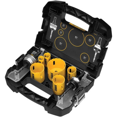 DeWalt D180001 9 Piece Plumber's Hole Saw Set
