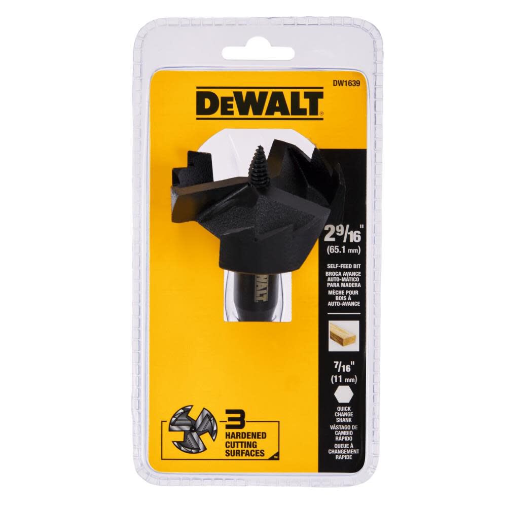 DeWalt DW1639 2-9/16IN SELF-FEED BIT
