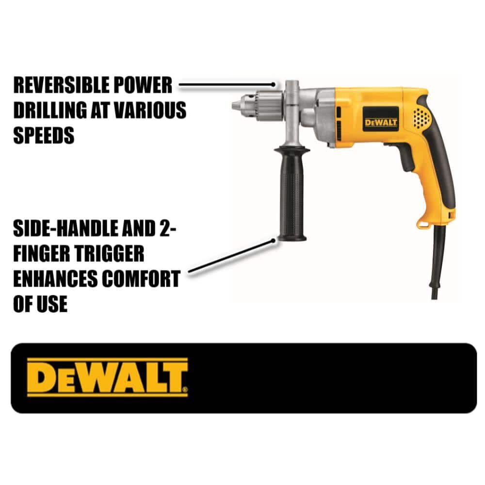 DeWalt DW235G 1/2IN VSR DRILL 0-850 RPM