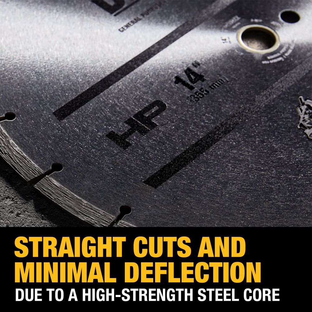 DeWalt DW47410 14IN SEGMENTED HP GENERAL PURPOSE