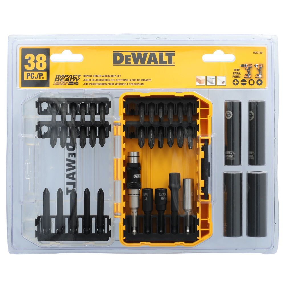 DeWalt DW2169 38PC Drill/Drive Impact Ready STC