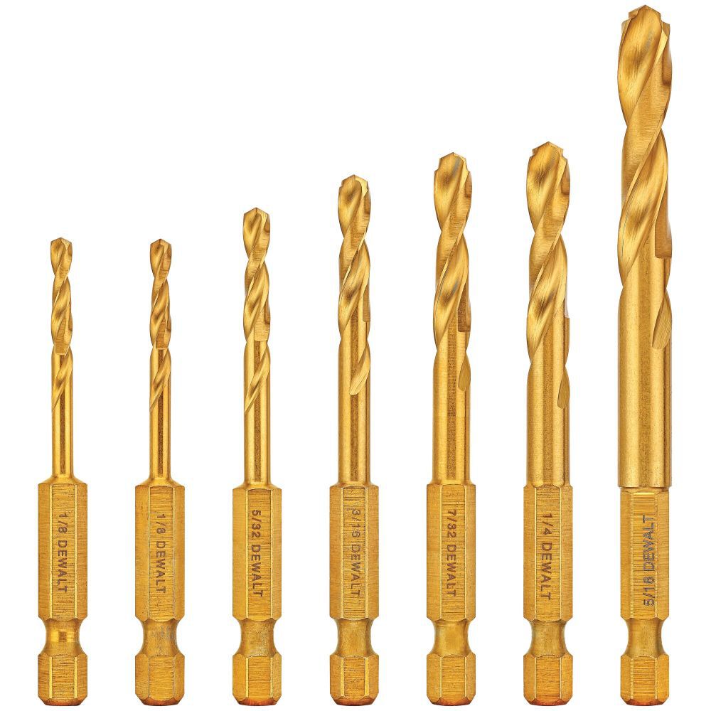 DeWalt DD5157 7 PC DRILLING SET