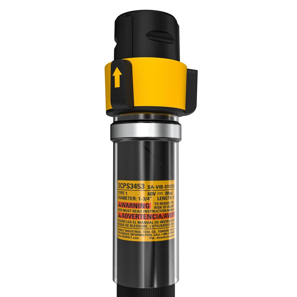 DeWalt DCPS3453 1.75IN VIBRATOR HEAD-10FT SHAFT