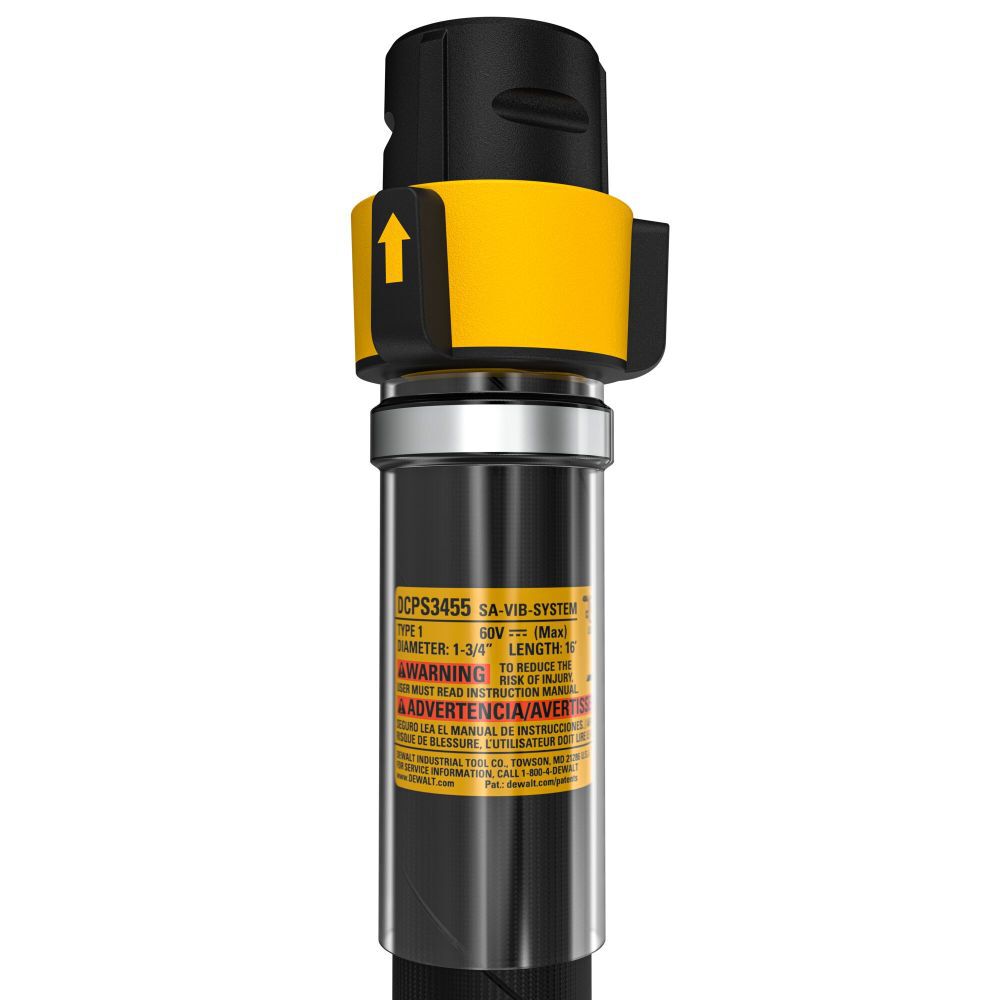 DeWalt DCPS3455 1.75IN VIBRATOR HEAD-16FT SHAFT
