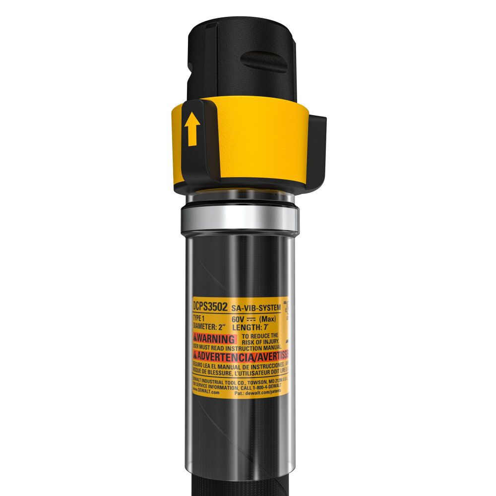 DeWalt DCPS3502 2IN VIBRATOR HEAD-7FT SHAFT