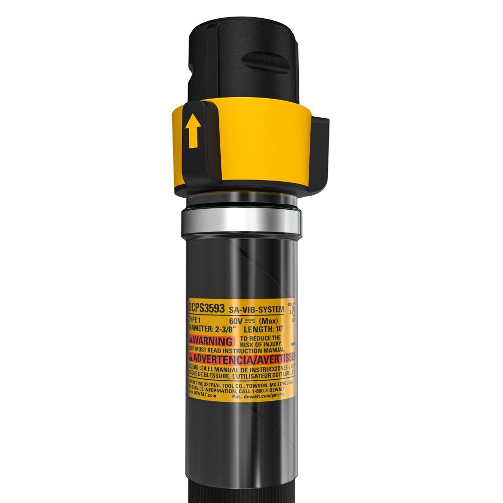 DeWalt DCPS3593 2.25 IN VIBRATOR HEAD-10FT SHAFT