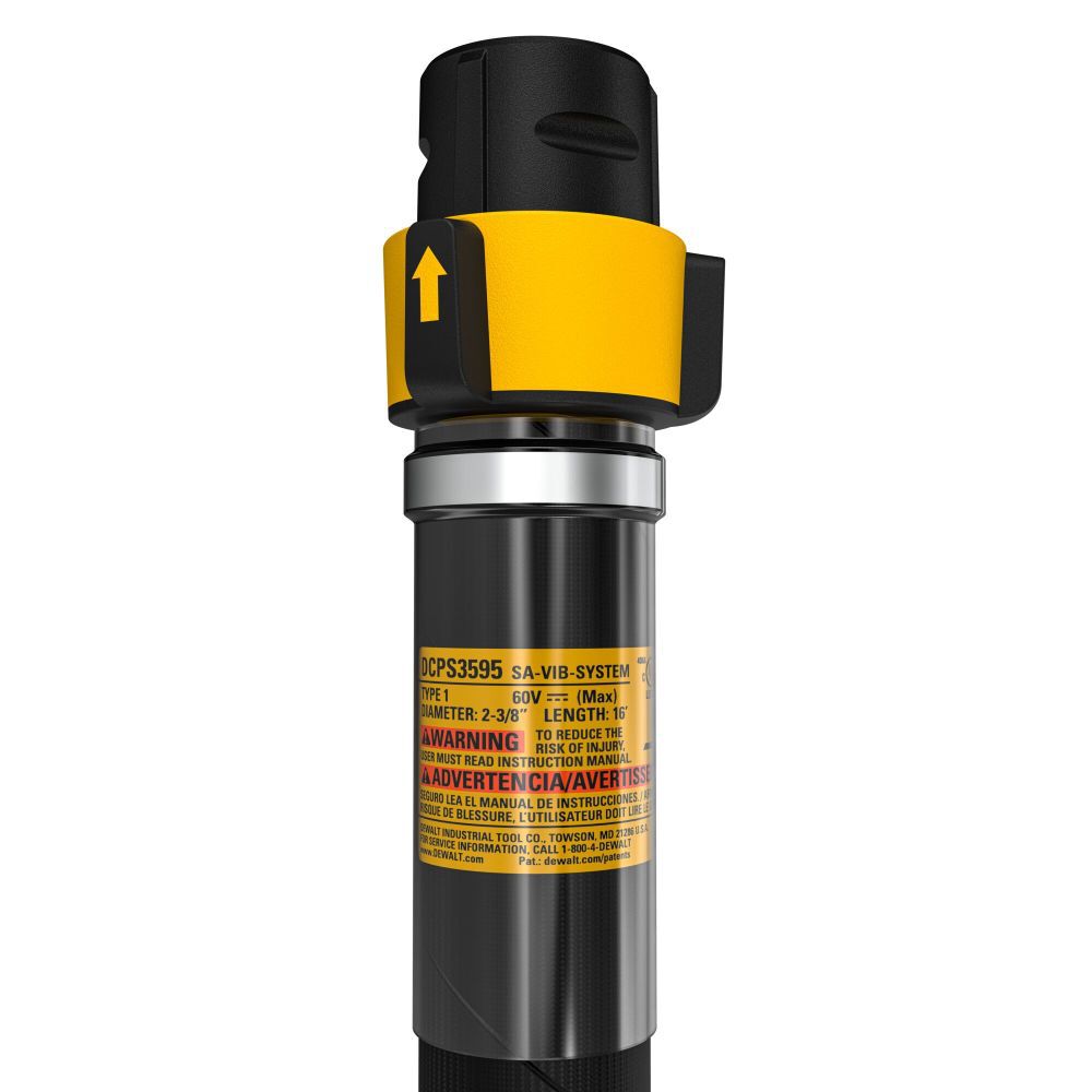 DeWalt DCPS3595 2.25 IN VIBRATOR HEAD-16FT SHAFT