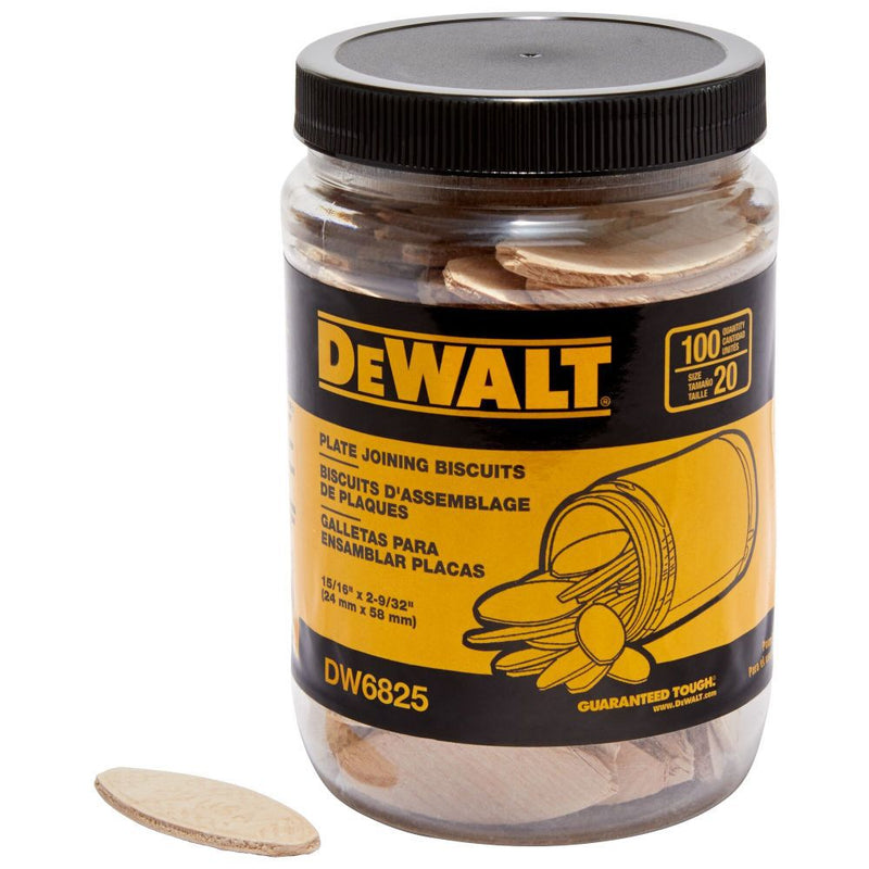 DeWalt DW6825 TUBE BISCUITS - SIZE 20