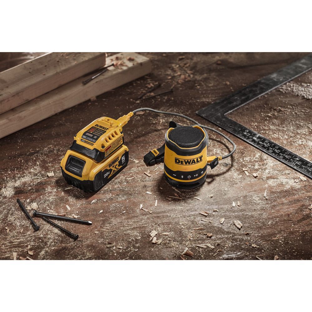 DeWalt DCR008 USB-C RECHARGEABLE BLUETOOTH SPEAKER