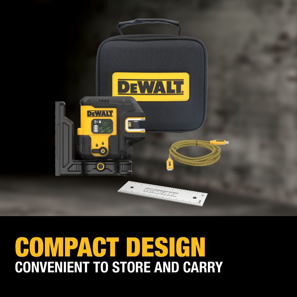 DeWalt DCLE14221GB DEWALT RECHARGEABLE 2 SPOT COMBO LASER