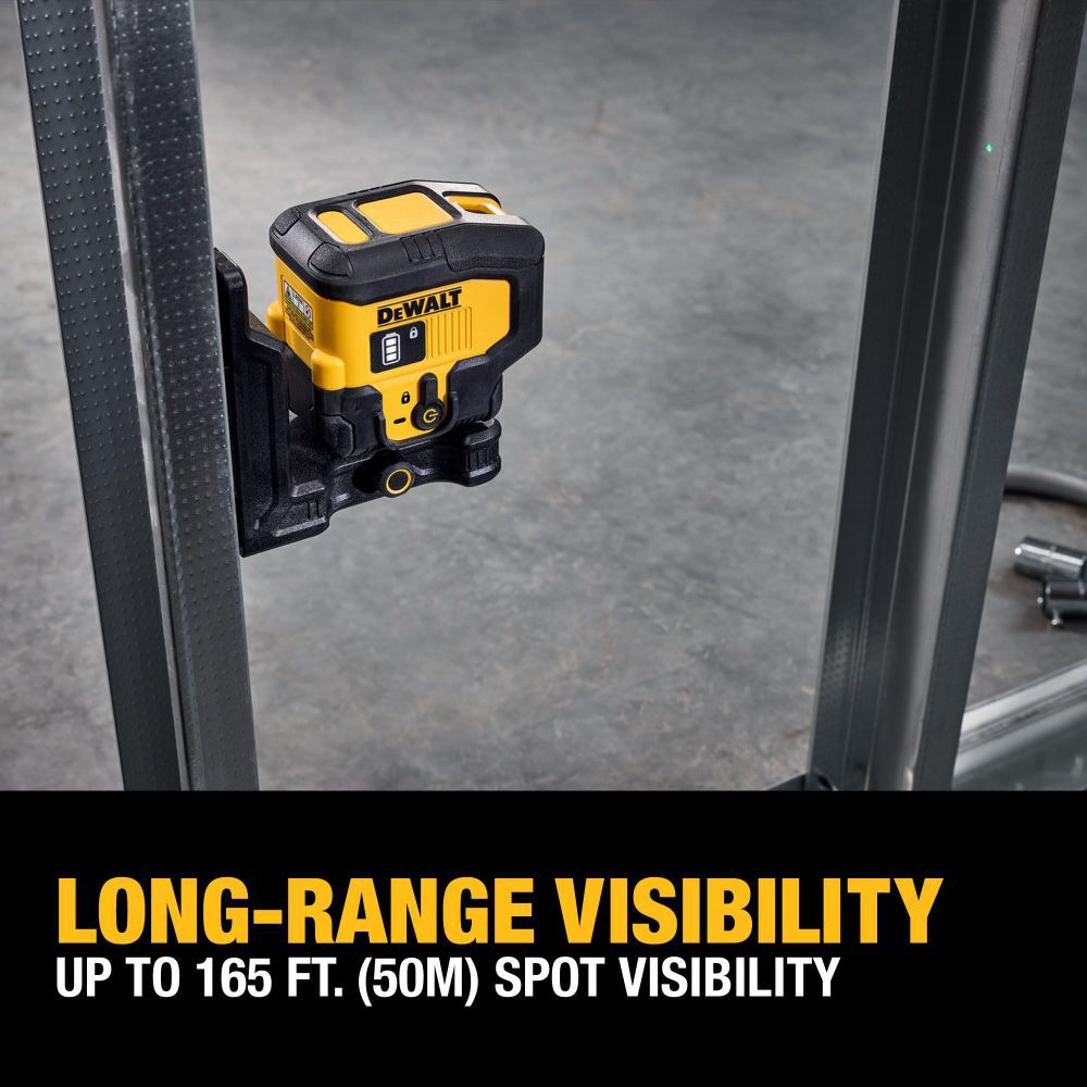 DeWalt DCLE16031GB DEWALT RECHARGEABLE 3 SPOT LASER - LESS