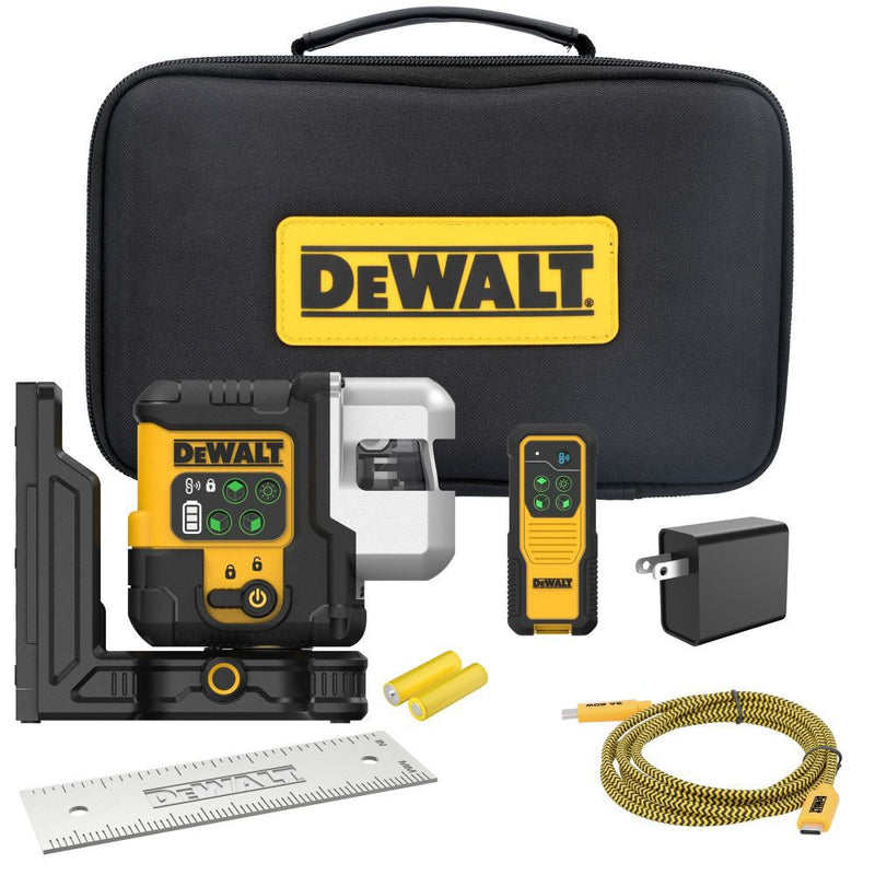 DeWalt DCLE14301G DEWALT RECHARGEABLE 3 PLANE LASER w./ CH