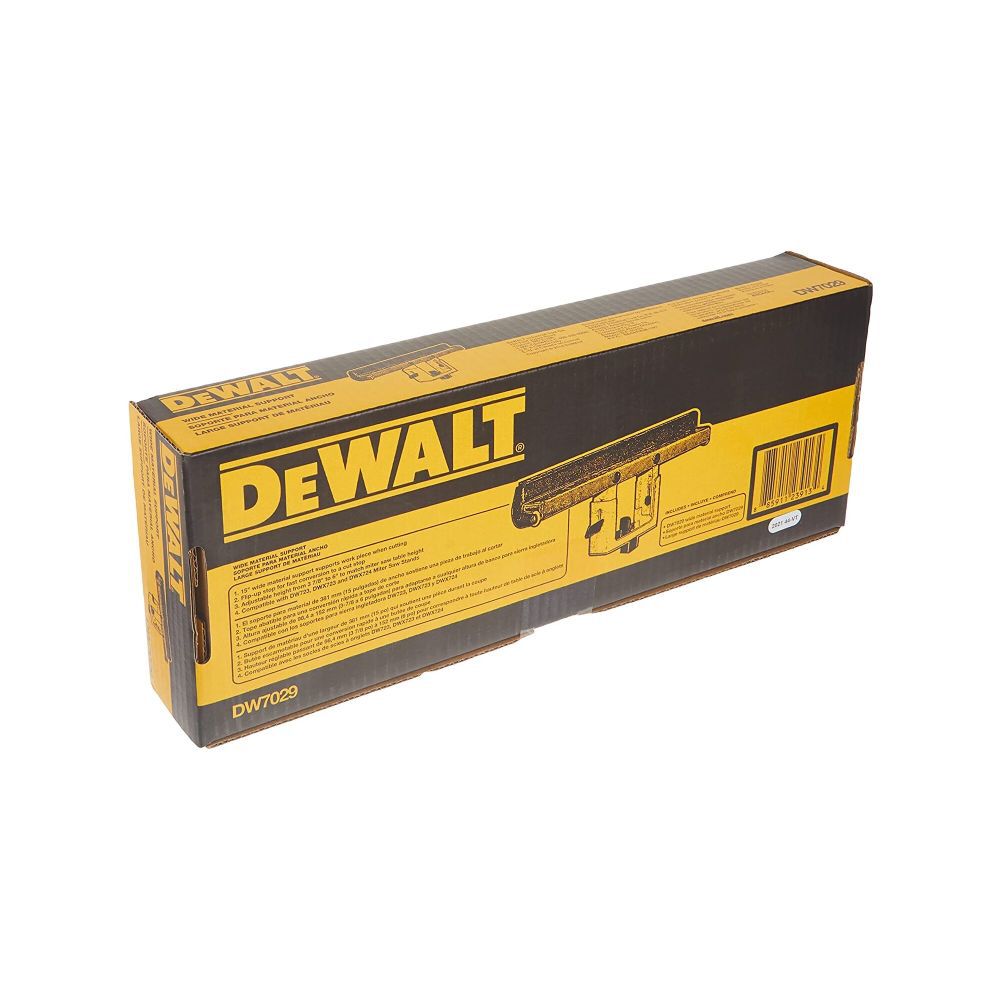 DeWalt DW7029 WIDE WORK SUPPORT